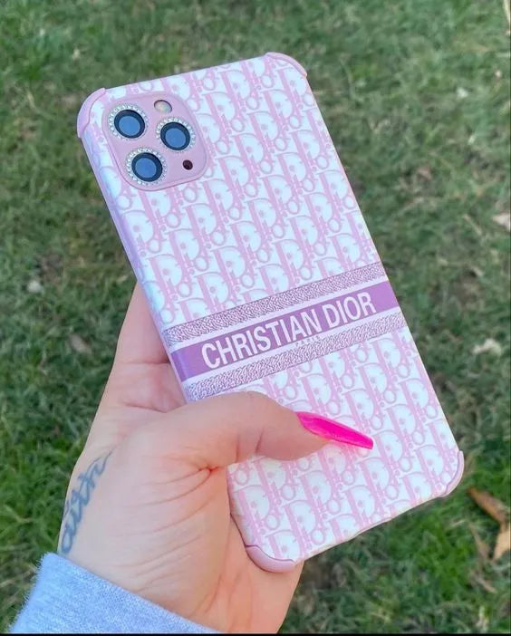 Dior Phone Case Pink – Luxury Designer Phone Case