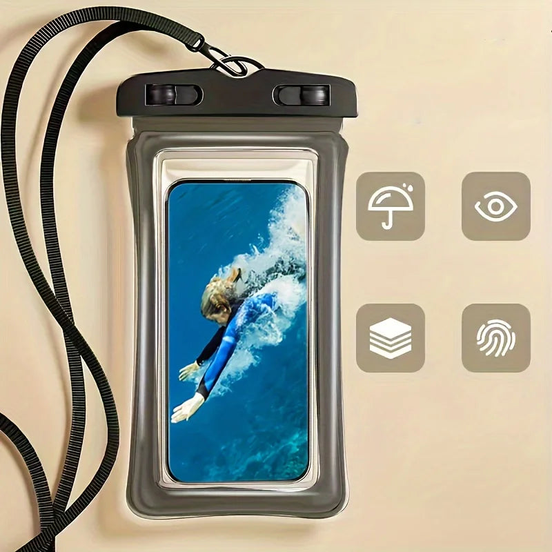 Waterproof Phone Case Durable Seal Perfect for Surfing Floating Airbag Your Adventure Companion for Summer Outdoor Sports