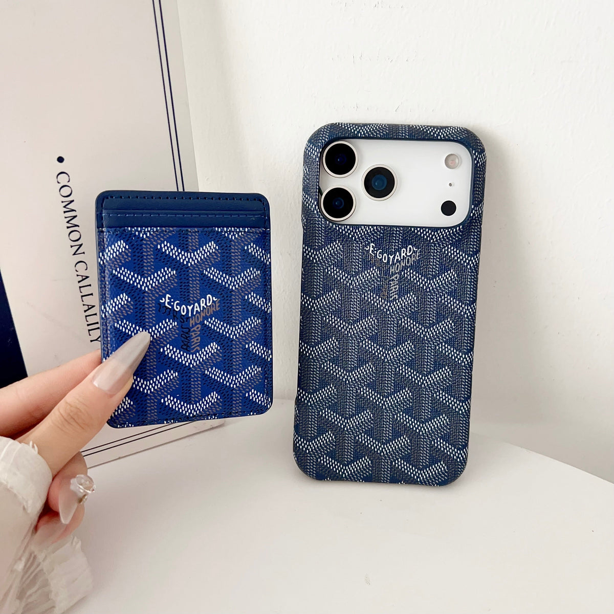 Goyard iPhone 13 Mini – MagSafe Premium Phone Case