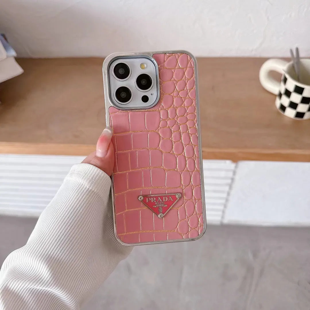 Luxury Designer Prada phone case iphone – MagSafe Case