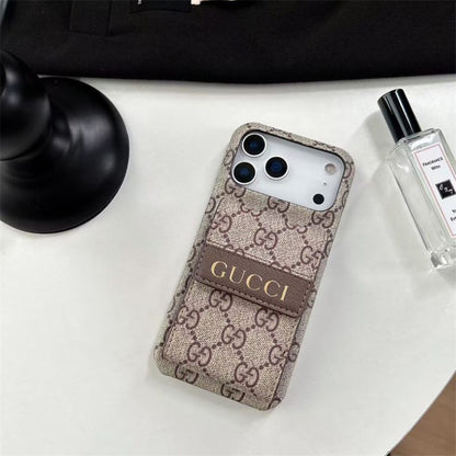 Design Gucci Luxe iPhone Case With Strap For iPhone 17 / 16 / 15 / 14