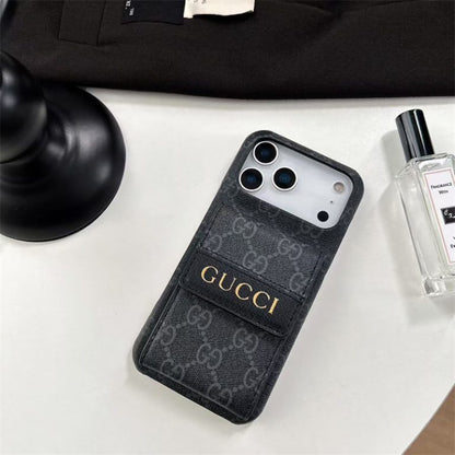 Design Gucci Luxe iPhone Case With Strap For iPhone 17 / 16 / 15 / 14