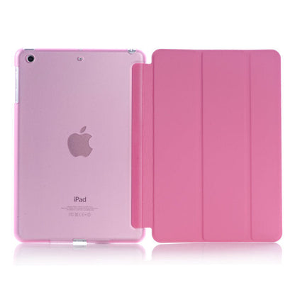 New ipad9.7 protective case 2021pro11 inch tablet protective case tri-fold sleep ultra-thin mini345