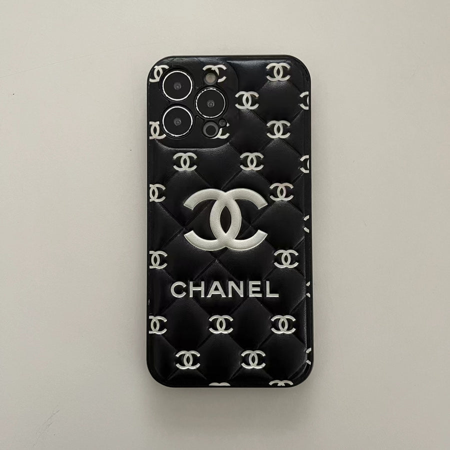 Embossed Chanel iPhone 16 Case: Classic Luxury Design