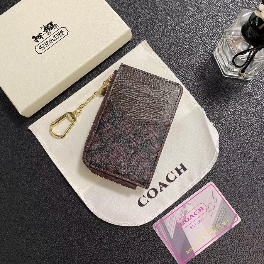 Timeless Coach Classic Card Holder Wallet