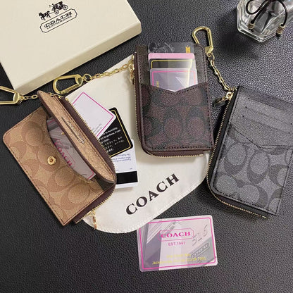 Timeless Coach Classic Card Holder Wallet