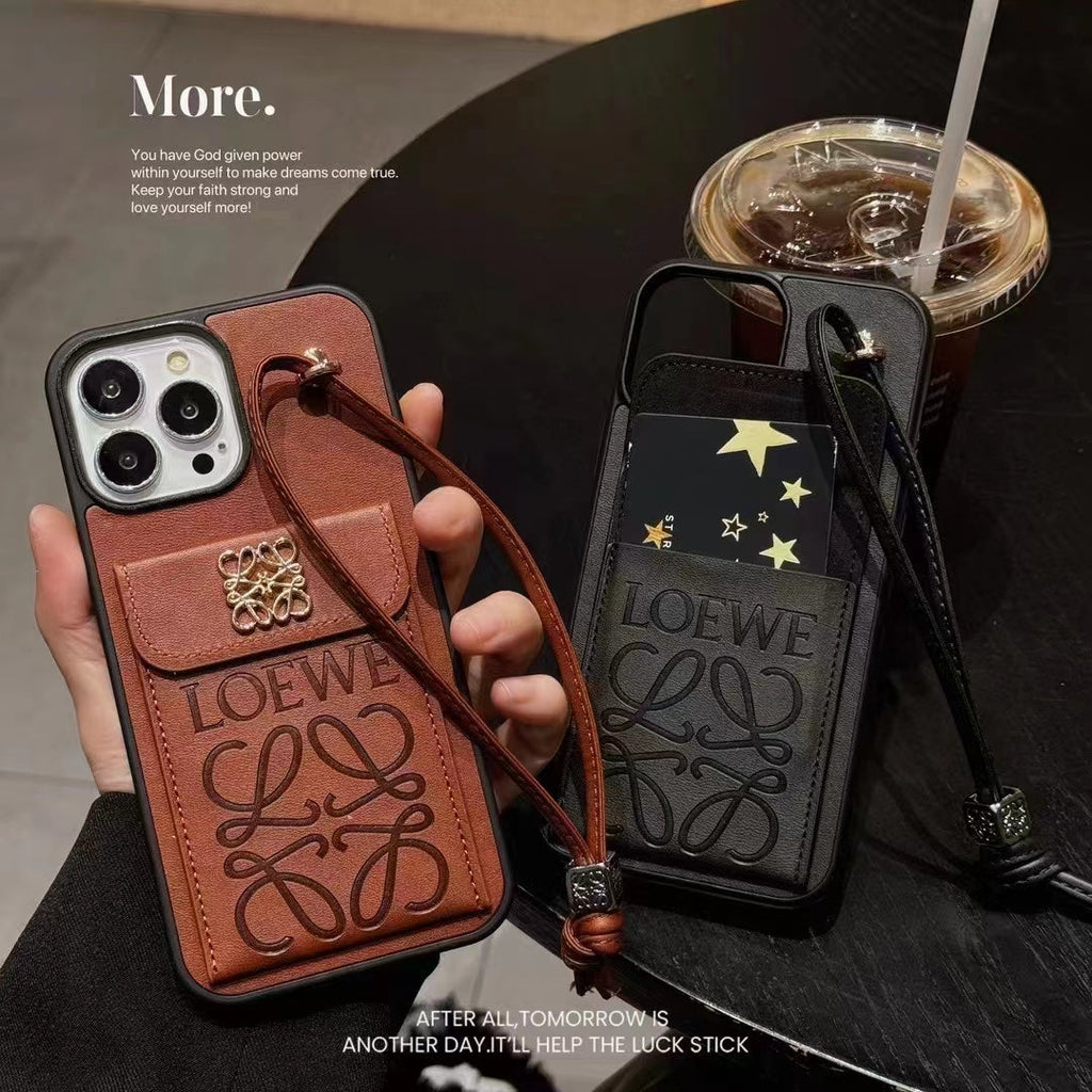 Loewe iPhone case with card holder