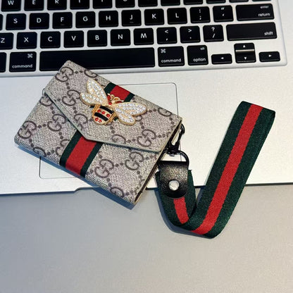 Gucci Wallet Card Holder With Strap