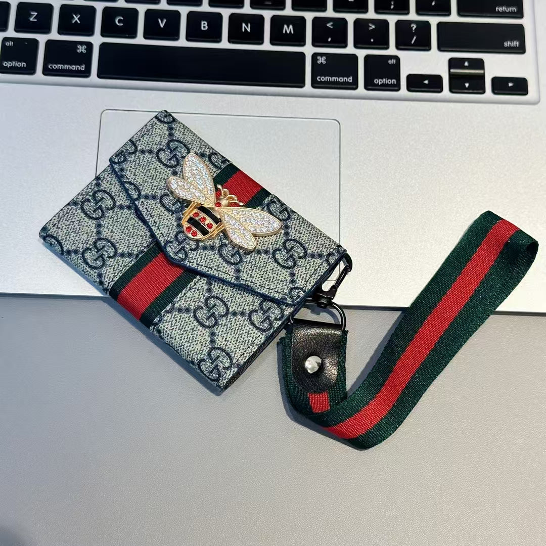 Gucci Wallet Card Holder With Strap