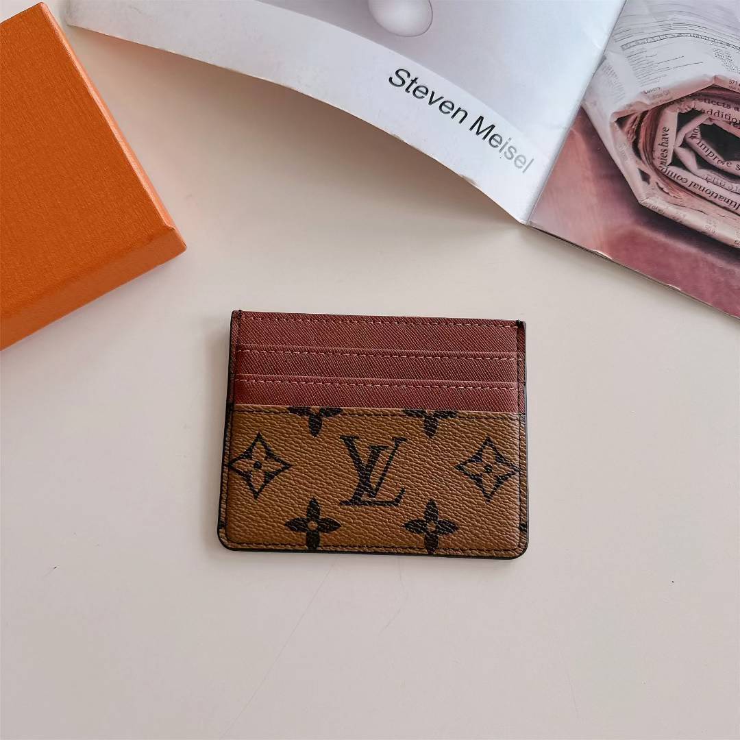 Louis Vuitton Inspired Everyday Card Wallet