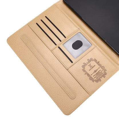 Designer 3D Embossed Canvas Monogram Holster Apple iPad Flip Cover With Stand Function Inspired