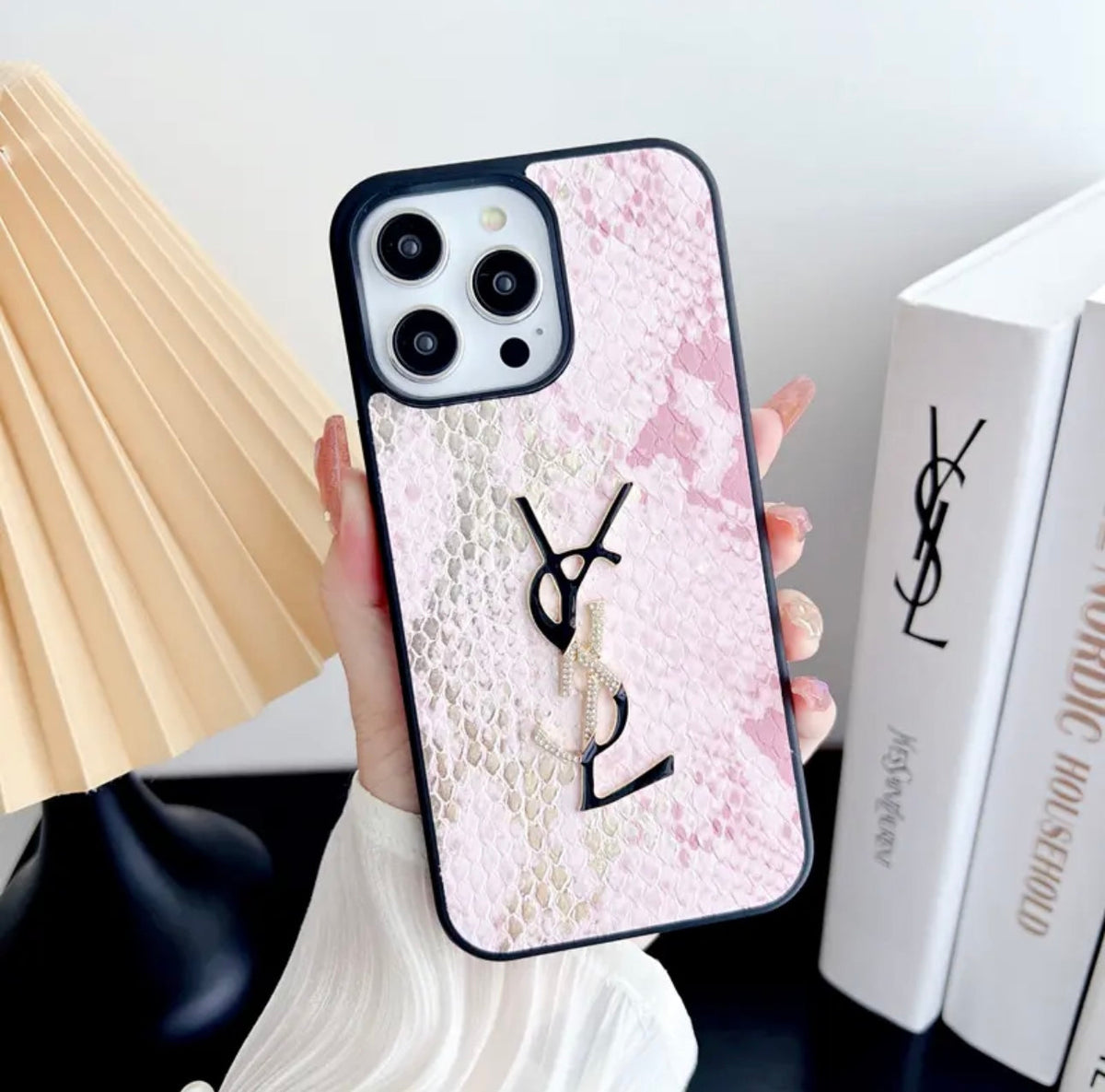 Luxurious iPhone 17 Case YSL
