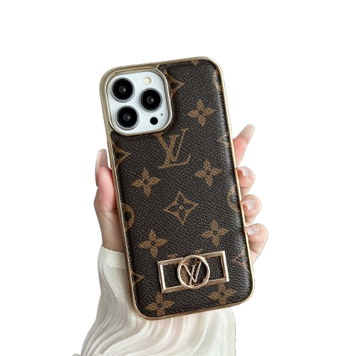 MONOGRAM CANVAS LEATHER LV IPHONE CASE