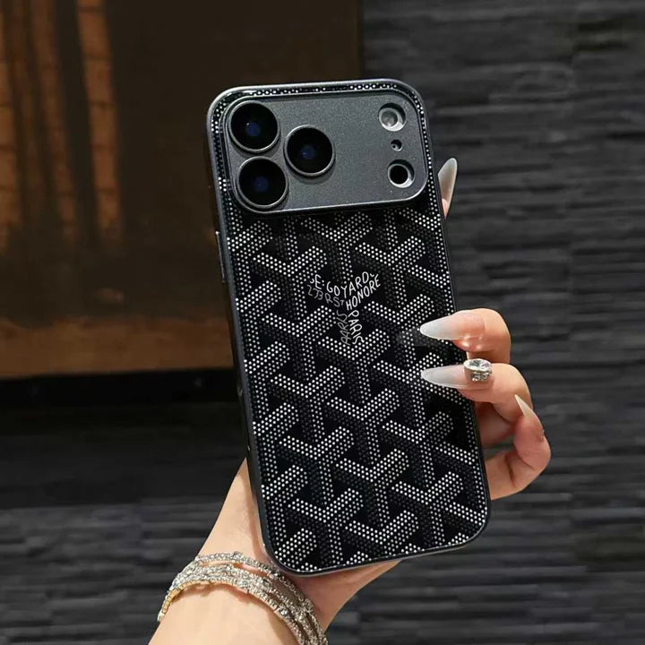 Premium Goyard Vintage Case For iPhone 17/ 16/ 15/ 14