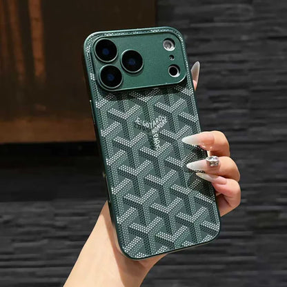 Premium Goyard Vintage Case For iPhone 17/ 16/ 15/ 14