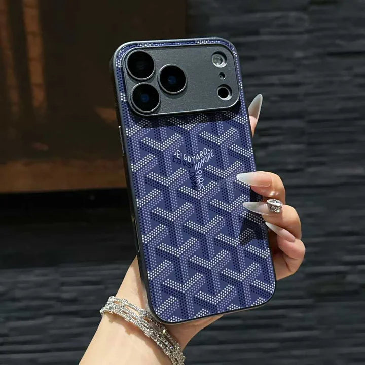Premium Goyard Vintage Case For iPhone 17/ 16/ 15/ 14