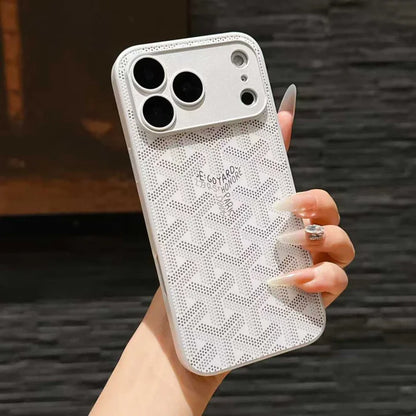 Premium Goyard Vintage Case For iPhone 17/ 16/ 15/ 14