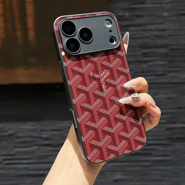 Premium Goyard Vintage Case For iPhone 17/ 16/ 15/ 14