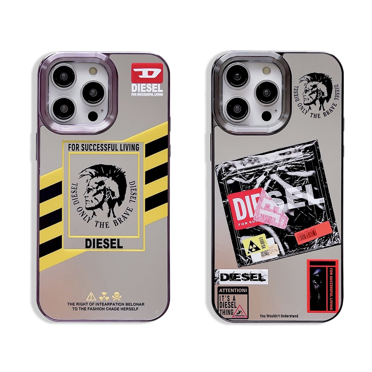Designer DIESEL iPhone case A27 A28 Inspired