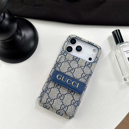 Design Gucci Luxe iPhone Case With Strap For iPhone 17 / 16 / 15 / 14
