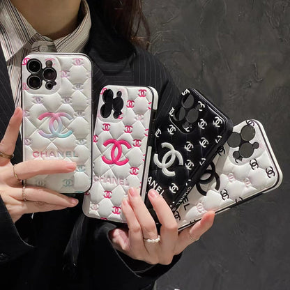 Embossed Chanel iPhone 16 Case: Classic Luxury Design