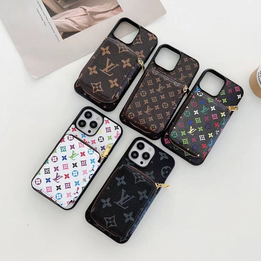 MagSafe Lv Phone Case Wallet For IPhone 17 Pro – Premium Designer Phone Case