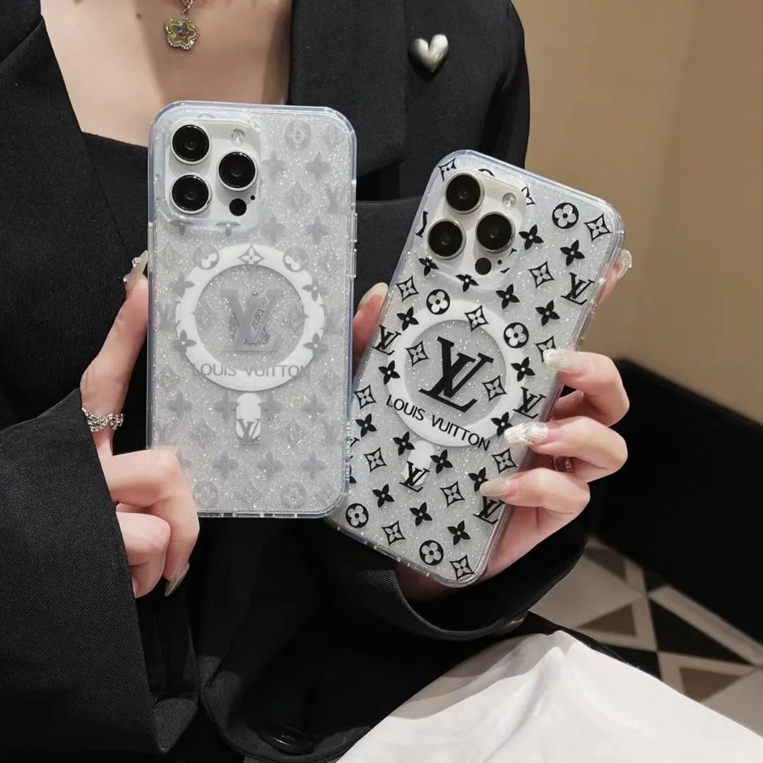 Branded Luxury Louis Vuitton Phone Case IPHONE 17 – Slim Clear Phone Case