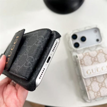 Design Gucci Luxe iPhone Case With Strap For iPhone 17 / 16 / 15 / 14