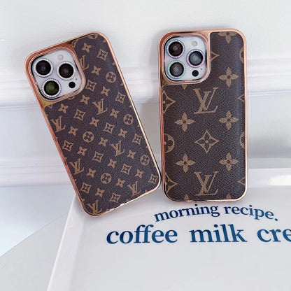 Luxury CLASSIC PRINTED LV PHONE CASE FOR iPHONE