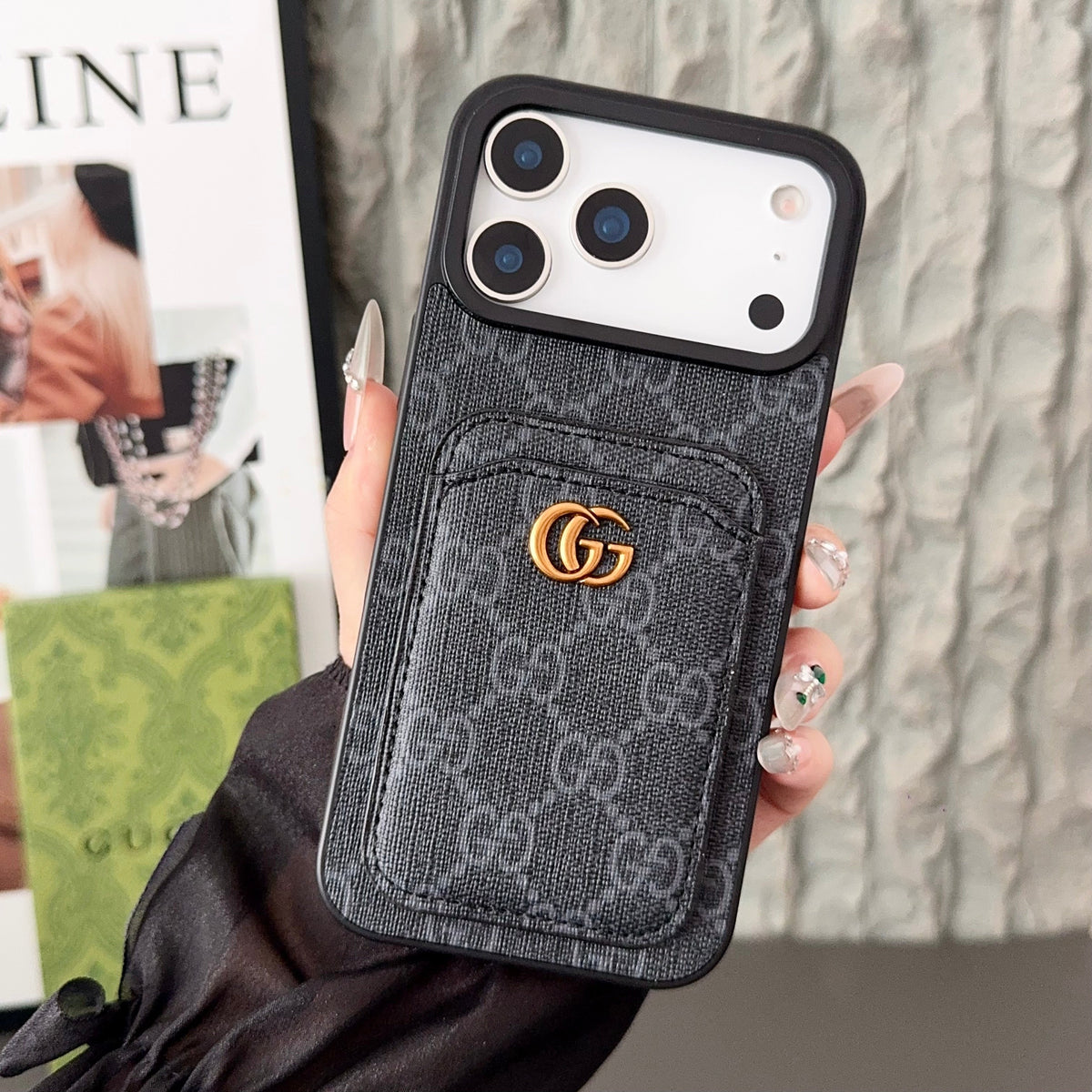 Design Luxe Gucci iPhone Case For iPhone 17 / 16 / 15 / 14