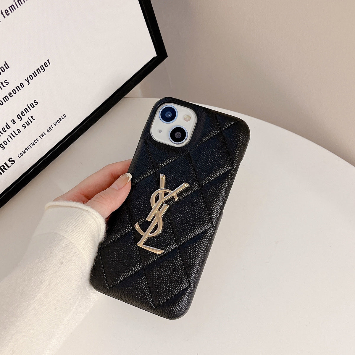 YSL Luxurious iPhone 16 Case