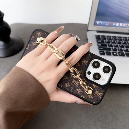 Monogram Lv Stylish Protective Case for iPhone 17
