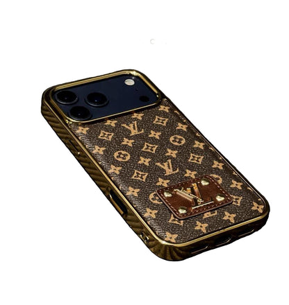 Luxury Phone Case for iPhone 17 / 16 & more – Elegant LV Daily Protection