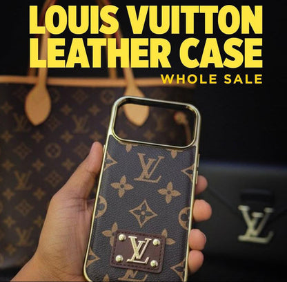 Luxury Phone Case for iPhone 17 / 16 & more – Elegant LV Daily Protection