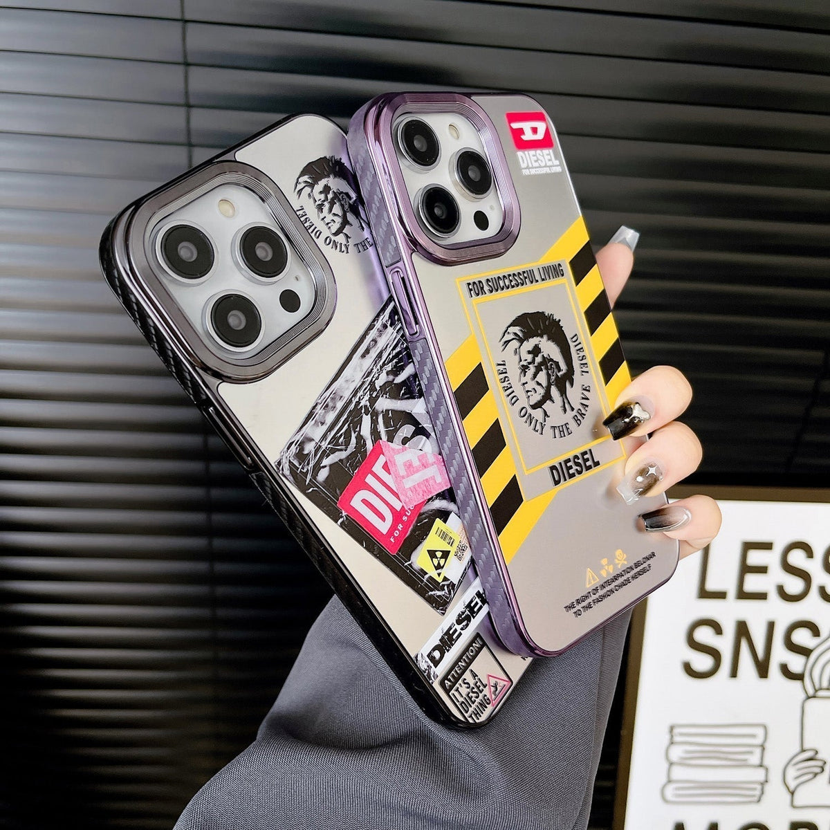 Designer DIESEL iPhone case A27 A28 Inspired