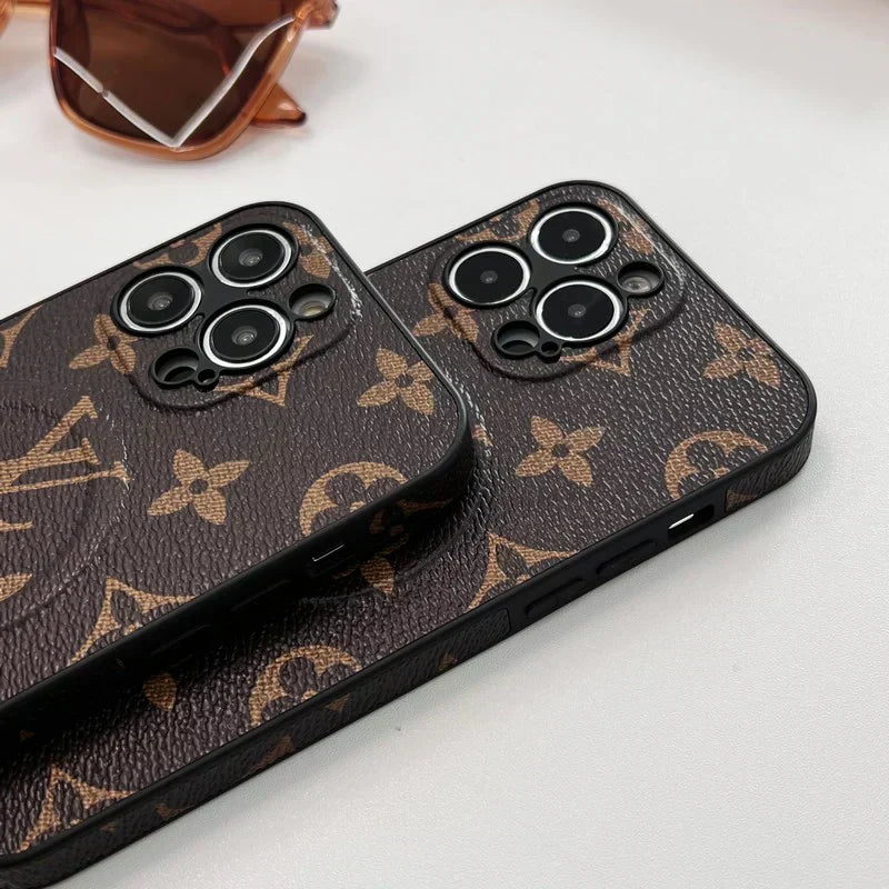 Louis Vuitton Inspired iPhone Case for iPhone 16 / 15 / 14 – LV Designer Luxury Style