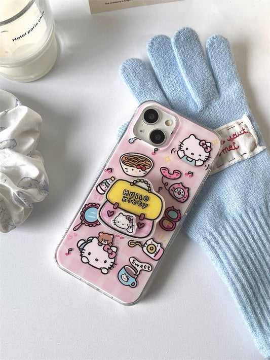 Hello Kitty Iphone 12 Case – MagSafe Premium Phone Case
