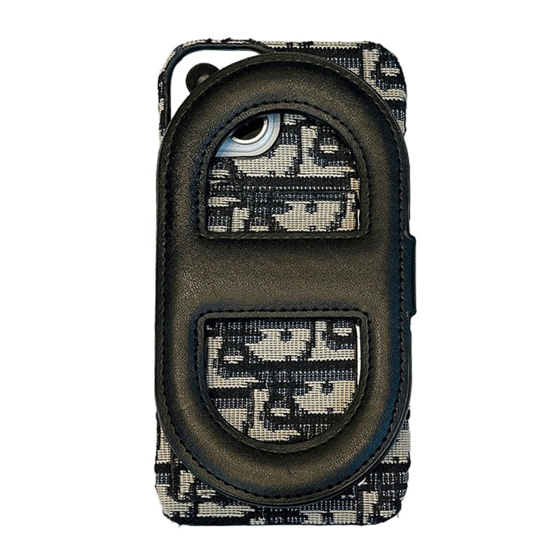 Designer Dior IPhone Case With Wallet Card