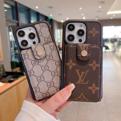 Louis Vuitton iPhone 14 case – luxury slim shockproof LV monogram designer phone cover