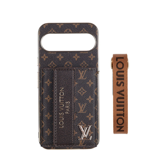 Louis Vuitton Google Pixel phone case With Crossbory Strap