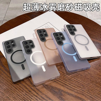 Suitable for Samsung S26 Ultra Liquid Phone Case Magsafes Magnetic Suction A25 Frosted Lens Film A17 Soft Case 56