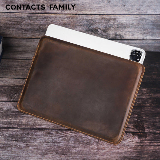 Suitable for new ipad pro11/10.5 protective case crazy horse leather horizontal apple notebook liner in stock