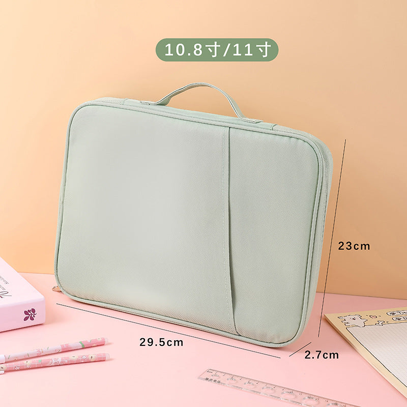 iPad Tablet PC Bag High-end Sense Male and Female Student Universal Portable High-value Computer Protection Bag Portable Lightweight