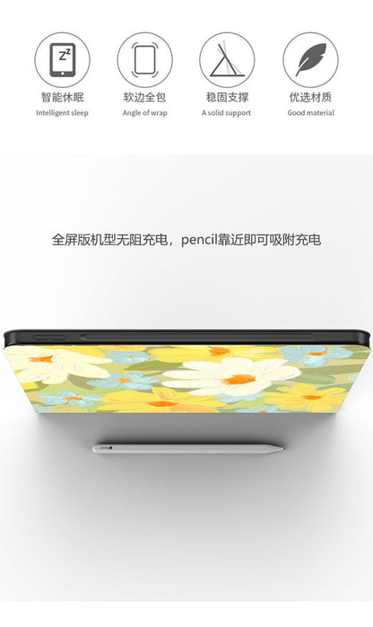 For ipadair5 protective cover wholesale 10.9 inch with Pen slot pro11 magnetic 10.2 inch silicone shell generation