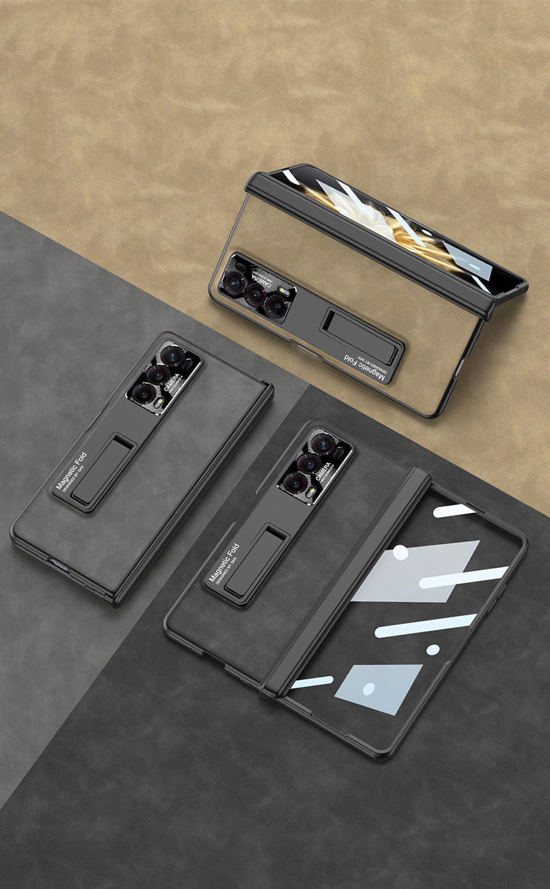 For Honor MagicV2 Phone Case Folding Screen Magnetic Hinge V2 Anti-Drop Protection Full Covering Case Fashion