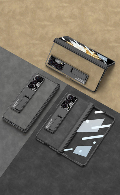For Honor MagicV2 Phone Case Folding Screen Magnetic Hinge V2 Anti-Drop Protection Full Covering Case Fashion