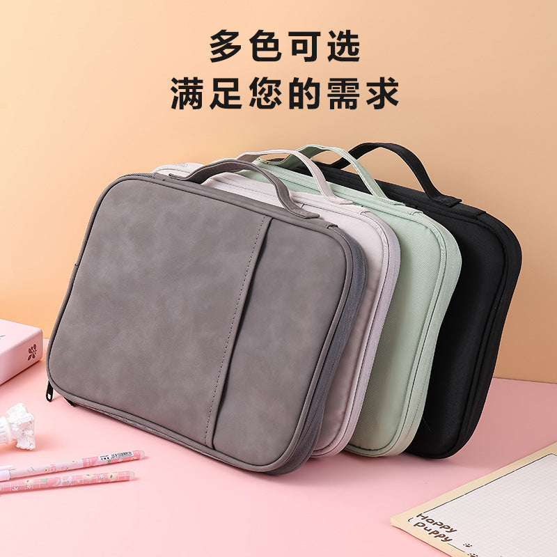 iPad Tablet PC Bag High-end Sense Male and Female Student Universal Portable High-value Computer Protection Bag Portable Lightweight