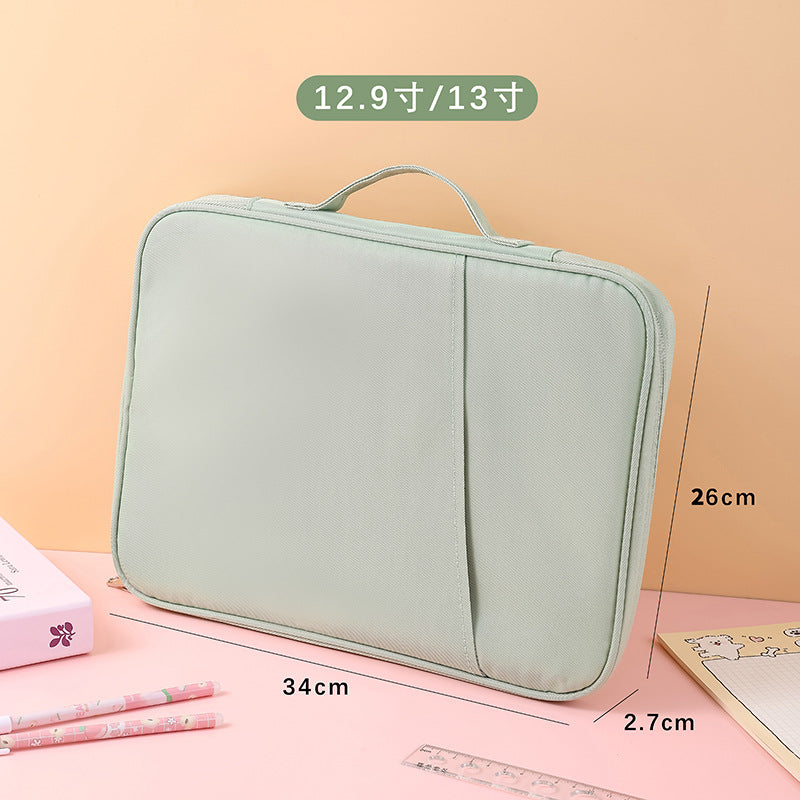 iPad Tablet PC Bag High-end Sense Male and Female Student Universal Portable High-value Computer Protection Bag Portable Lightweight