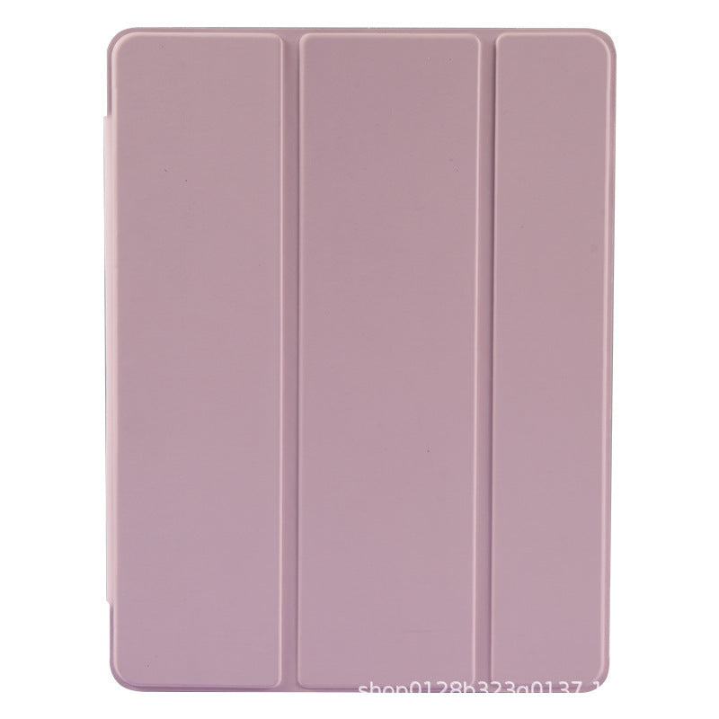 Suitable for ipad2021 protective sleeve with pen slot Apple 9 transparent frosted 10.2 inch silicone shell A2602 anti-fall