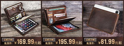 Suitable for new ipad pro11/10.5 protective case crazy horse leather horizontal apple notebook liner in stock